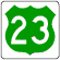 [U.S. 23: Green]