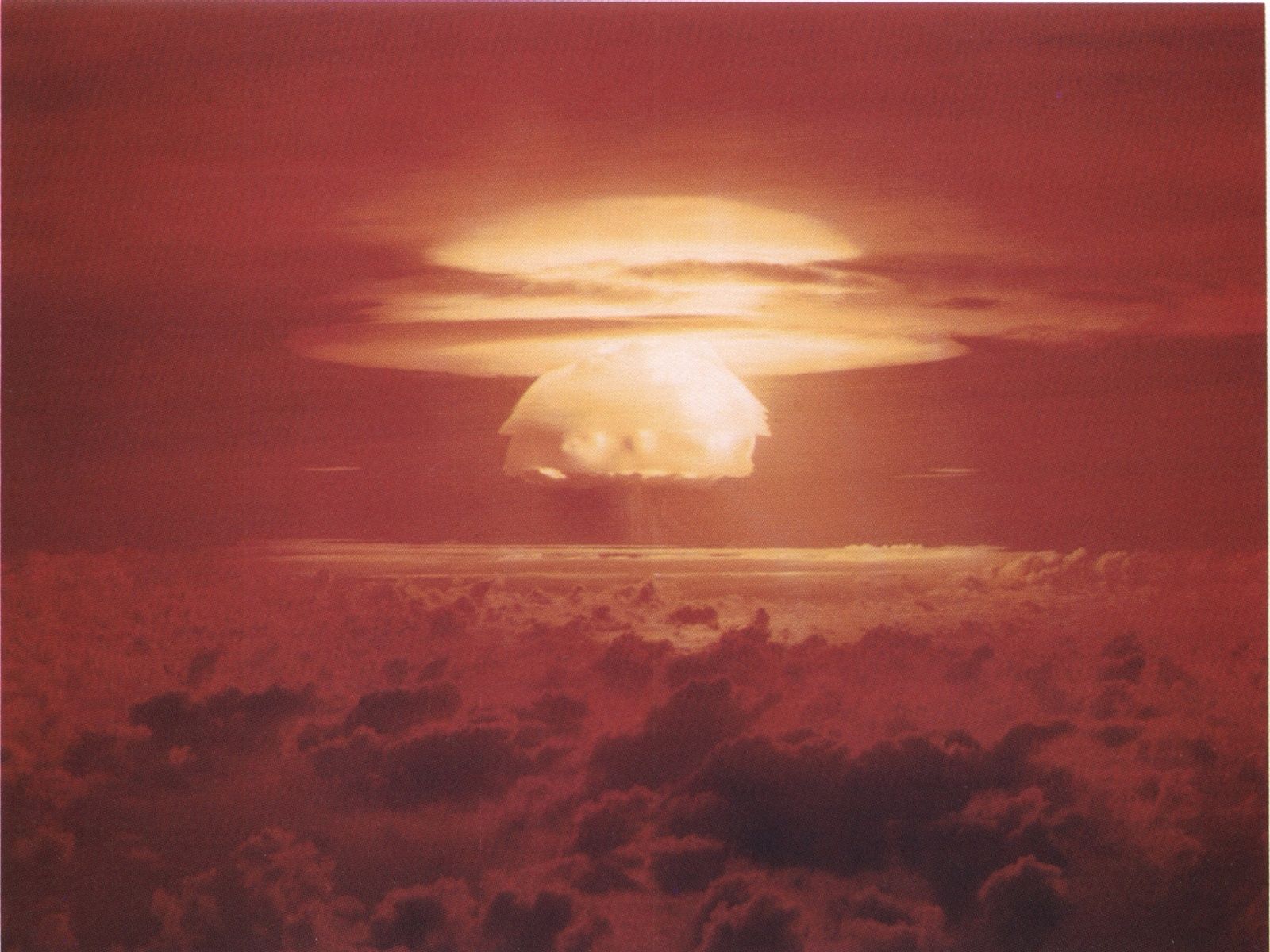 Atomic blast image