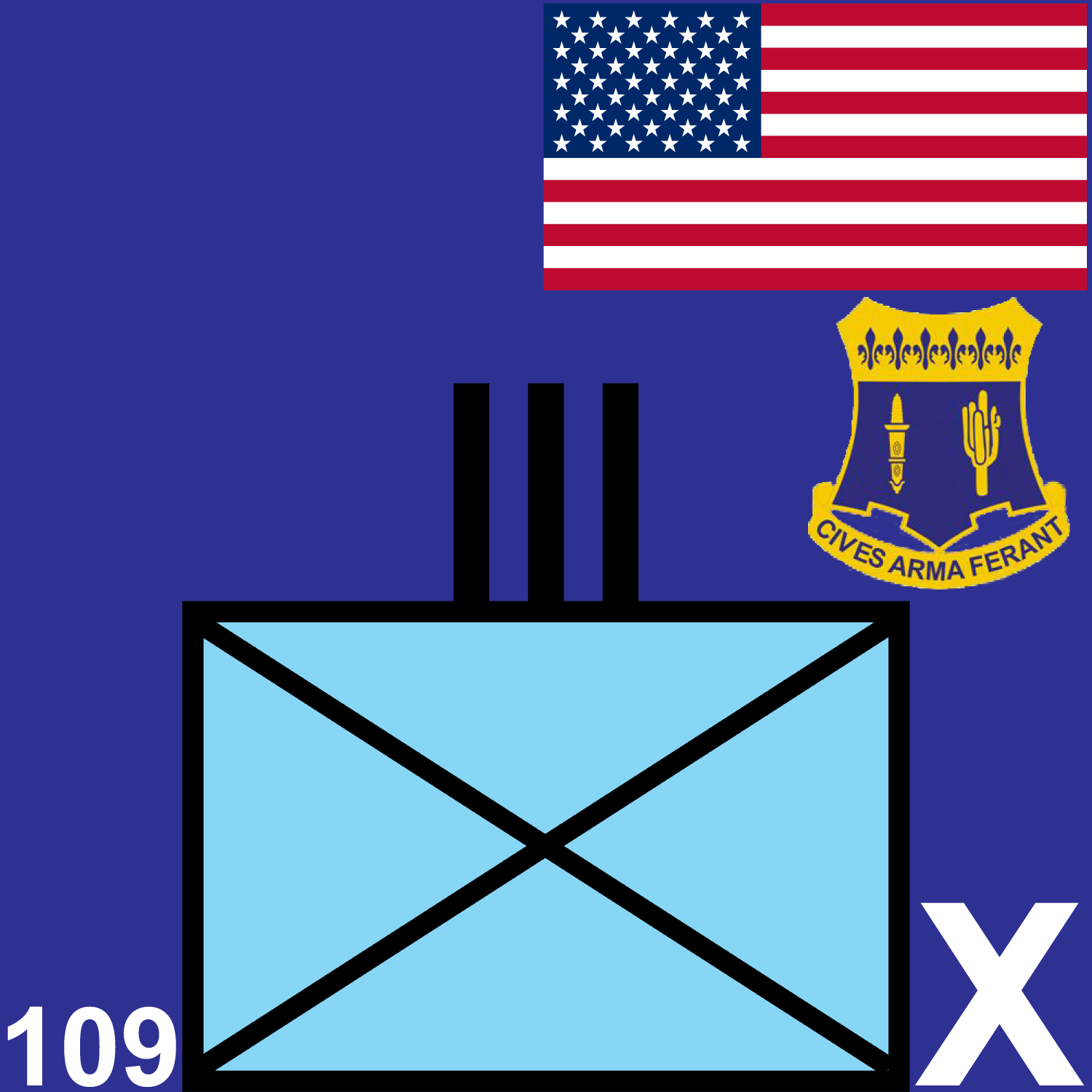 109th Infantry Regiment unit graphic