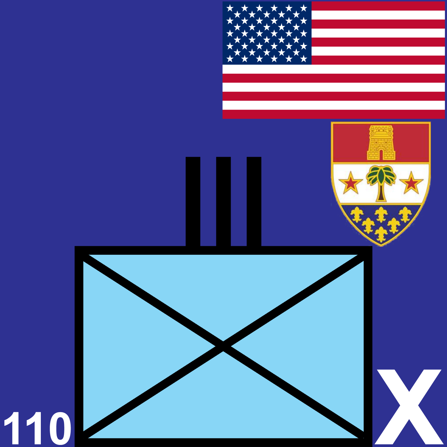 110th Infantry Regiment unit graphic