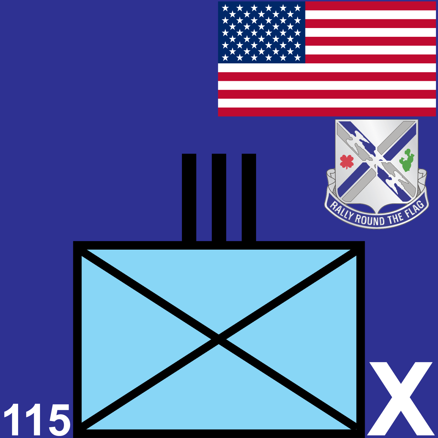 115th Infantry Regiment unit graphic