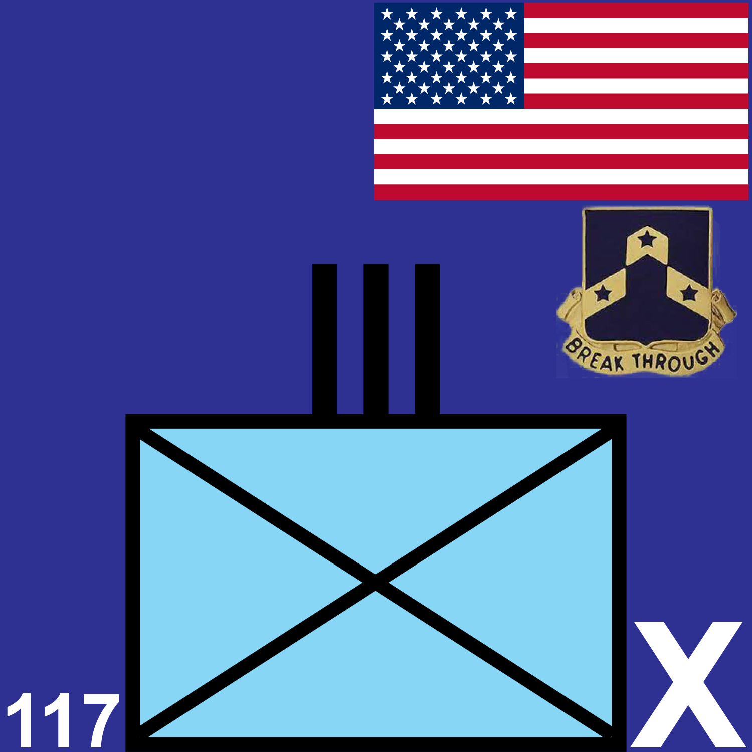 117th Infantry Regiment unit graphic