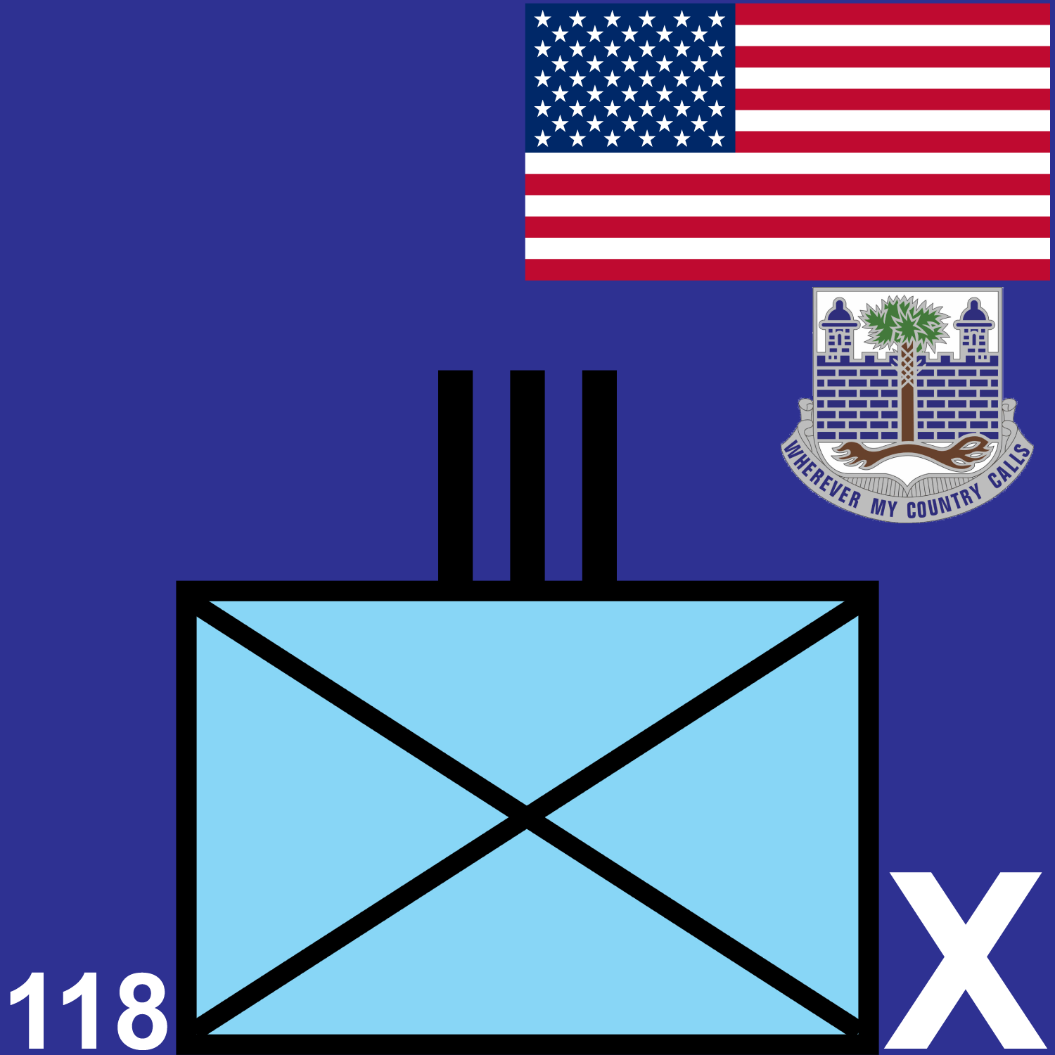 118th Infantry Regiment unit graphic