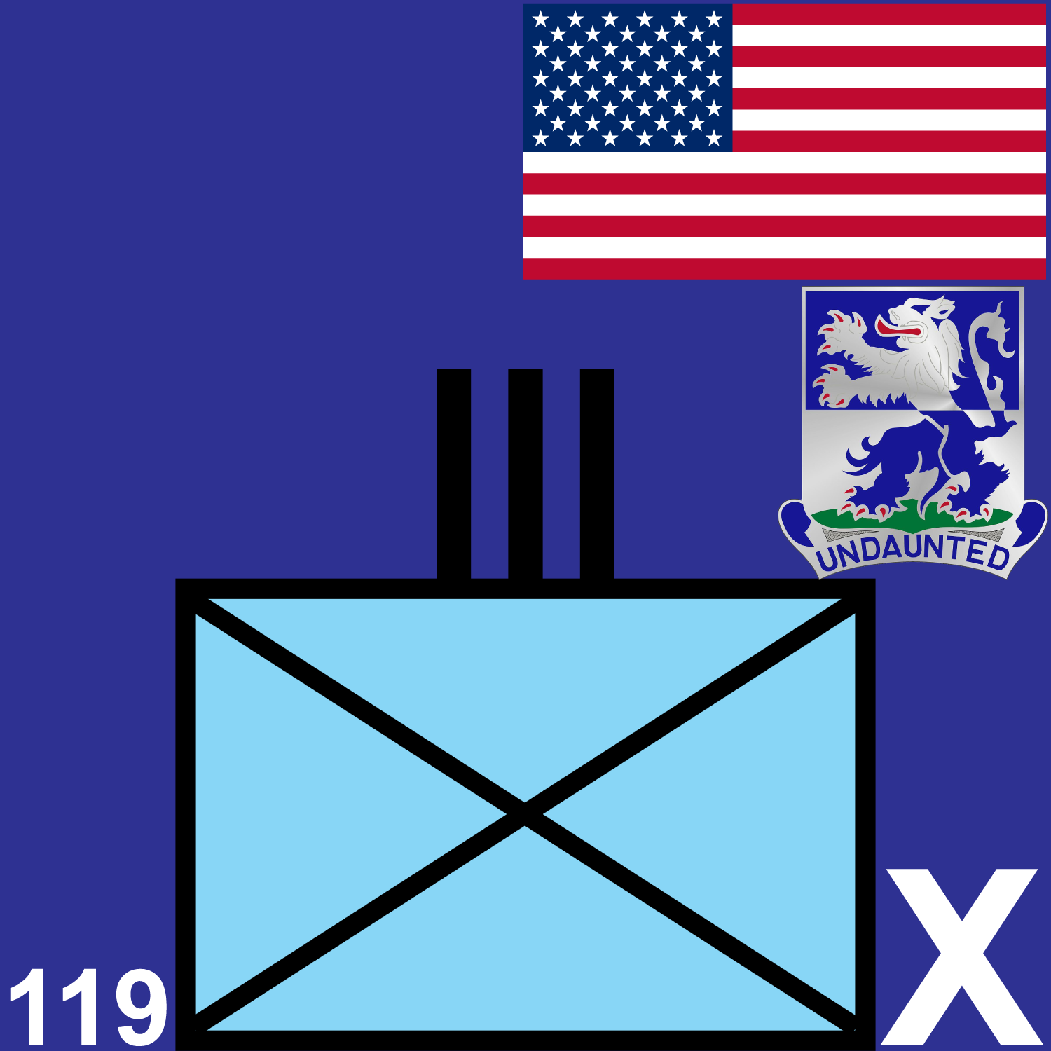 119th Infantry Regiment unit graphic