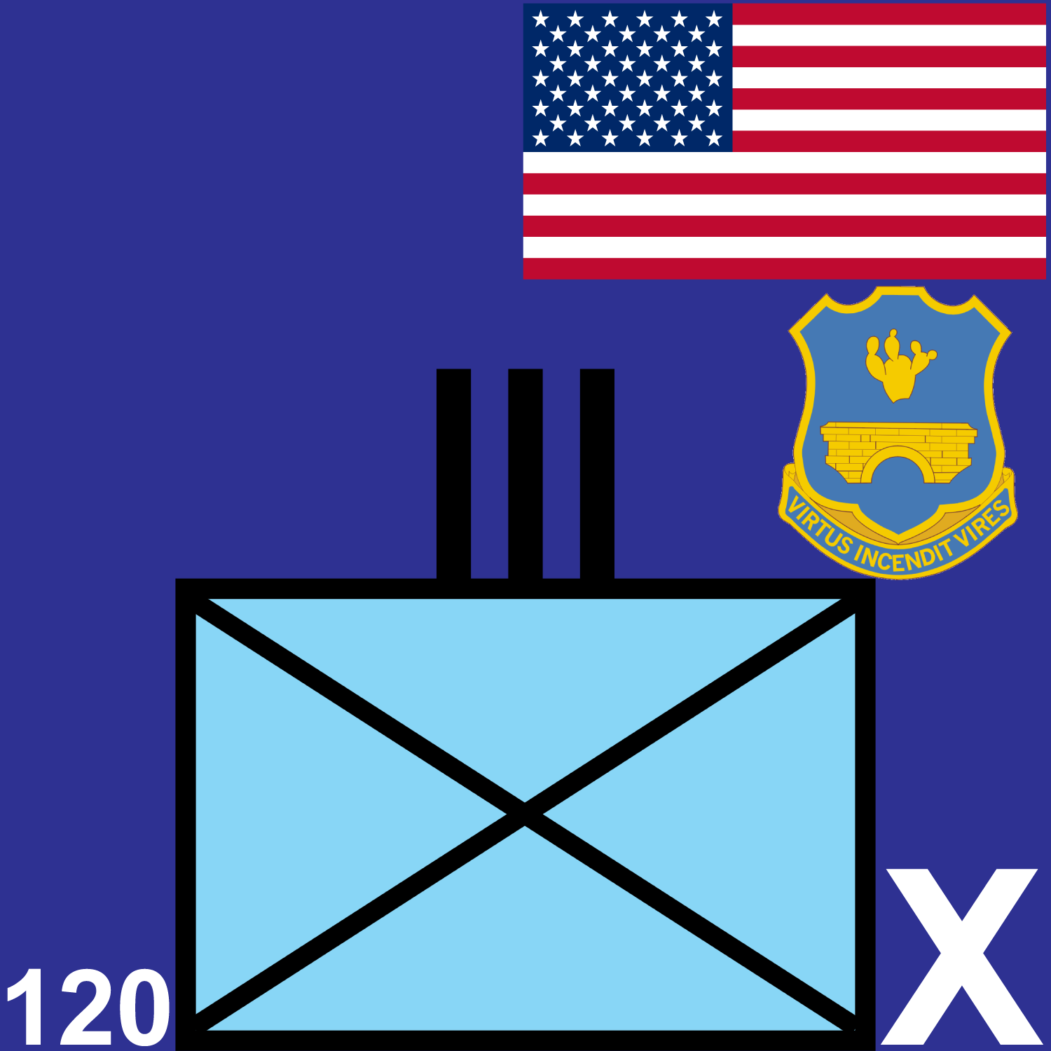 120th Infantry Regiment unit graphic