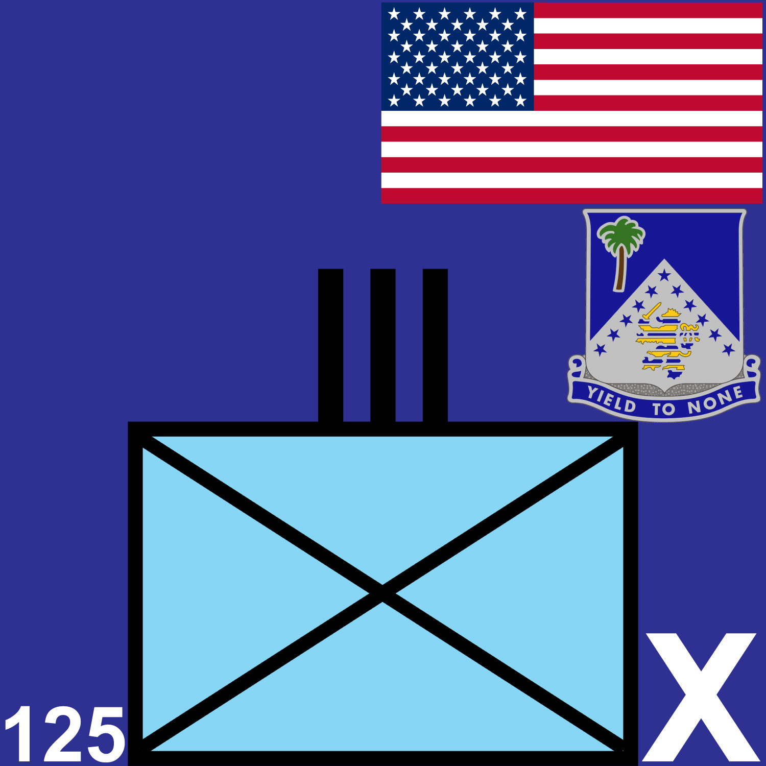125th Infantry Regiment unit graphic
