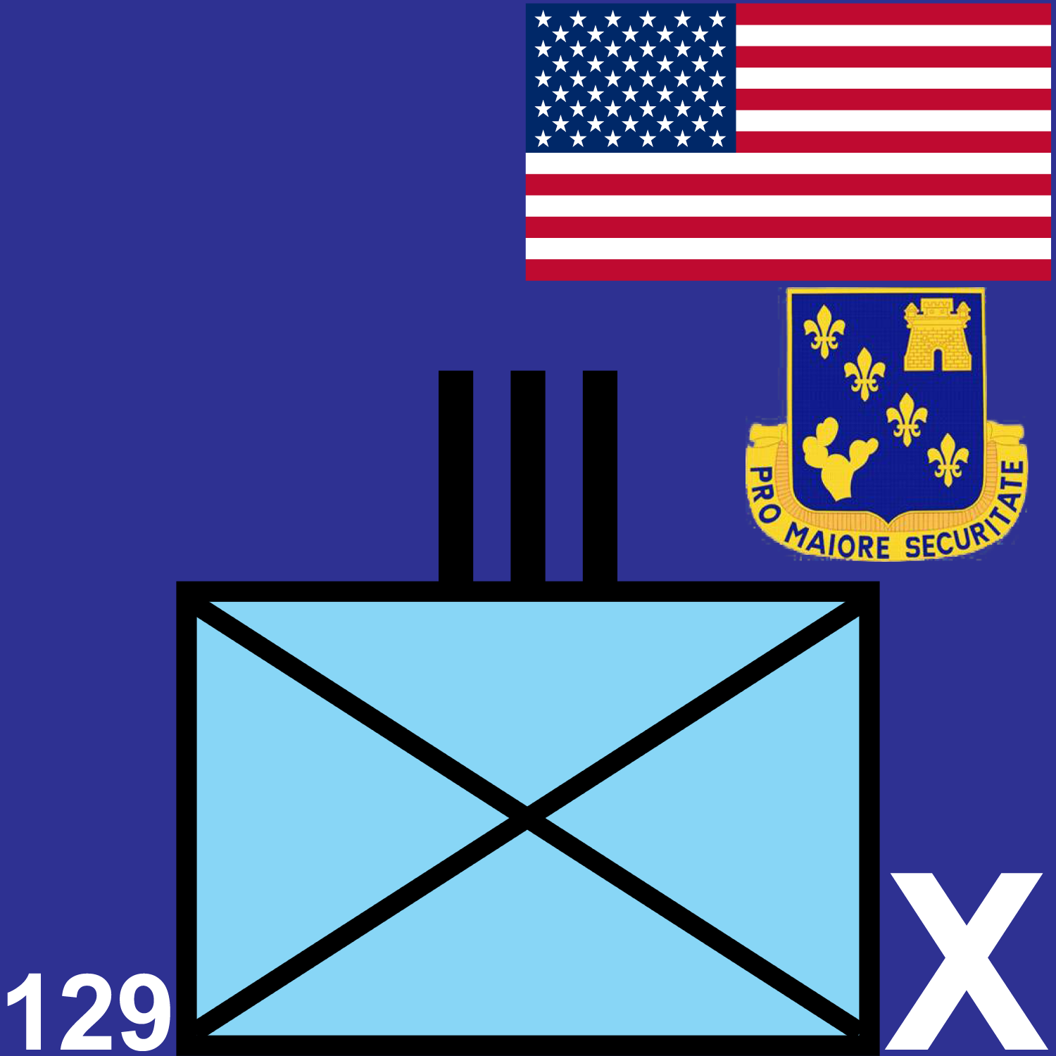 129th Infantry Regiment unit graphic