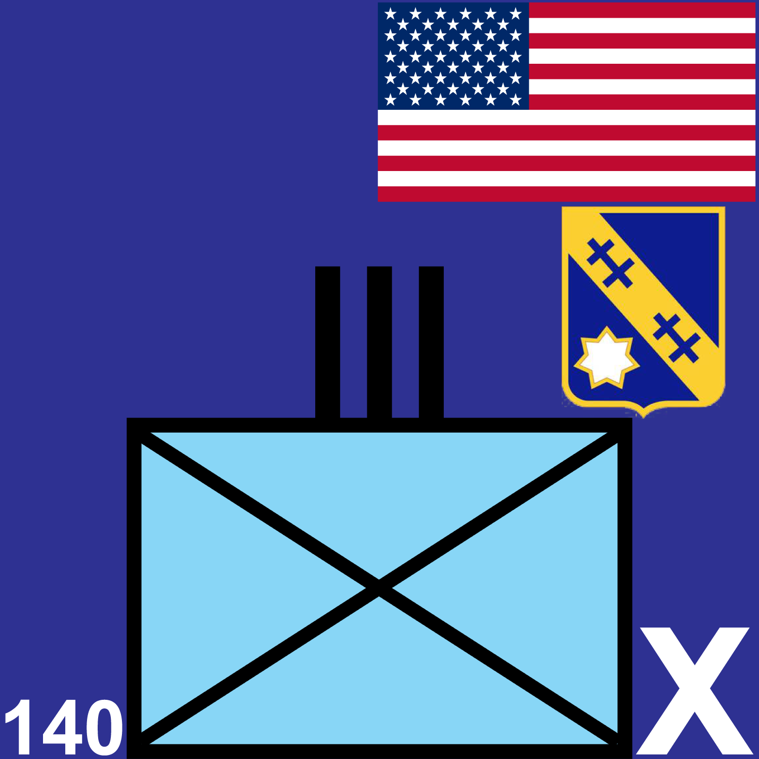 140th Infantry Regiment unit graphic