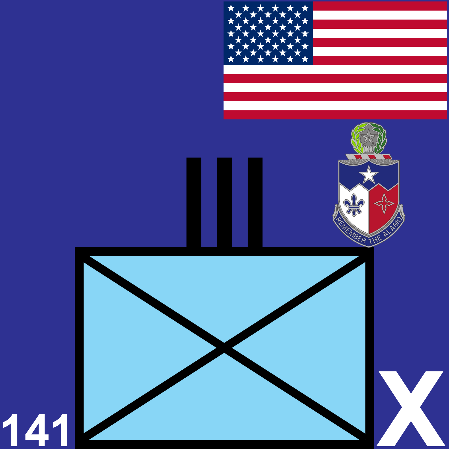 141st Infantry Regiment unit graphic
