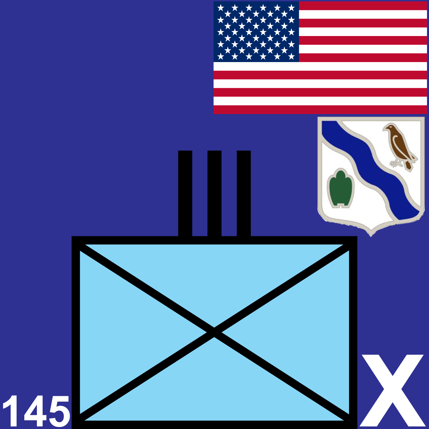 145th Infantry Regiment unit graphic