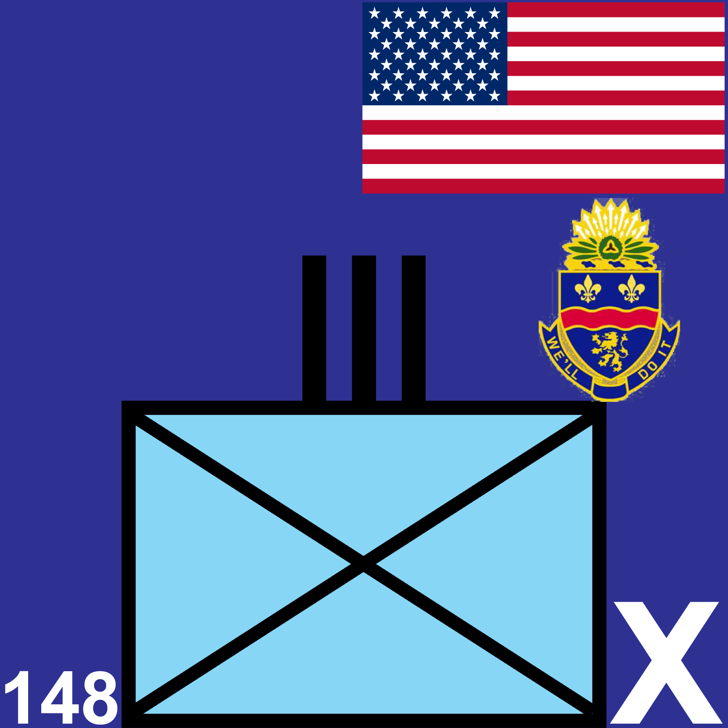 148th Infantry Regiment unit graphic