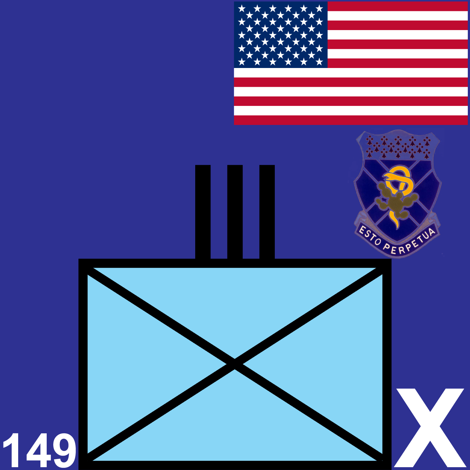 149th Infantry Regiment unit graphic
