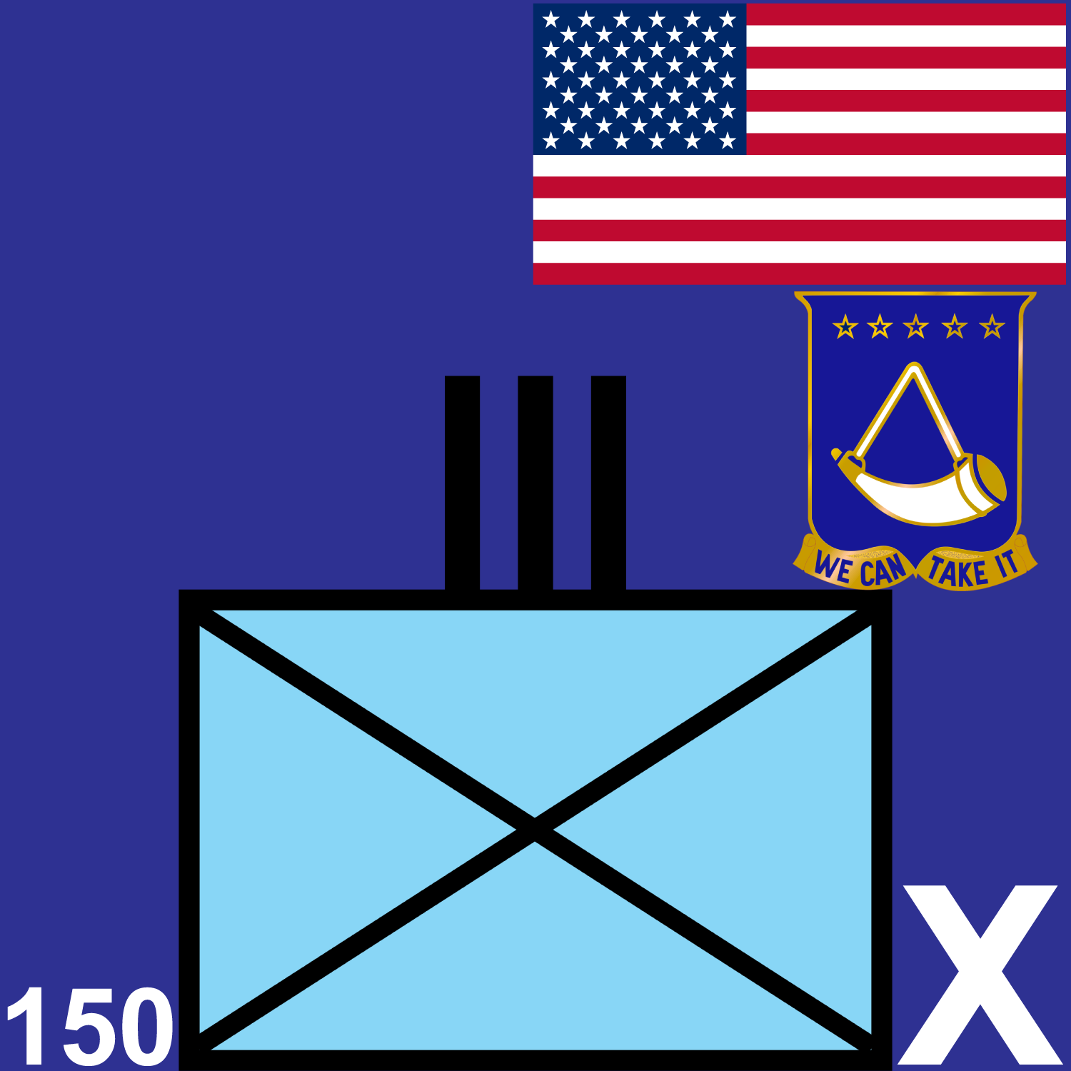 150th Infantry Regiment unit graphic