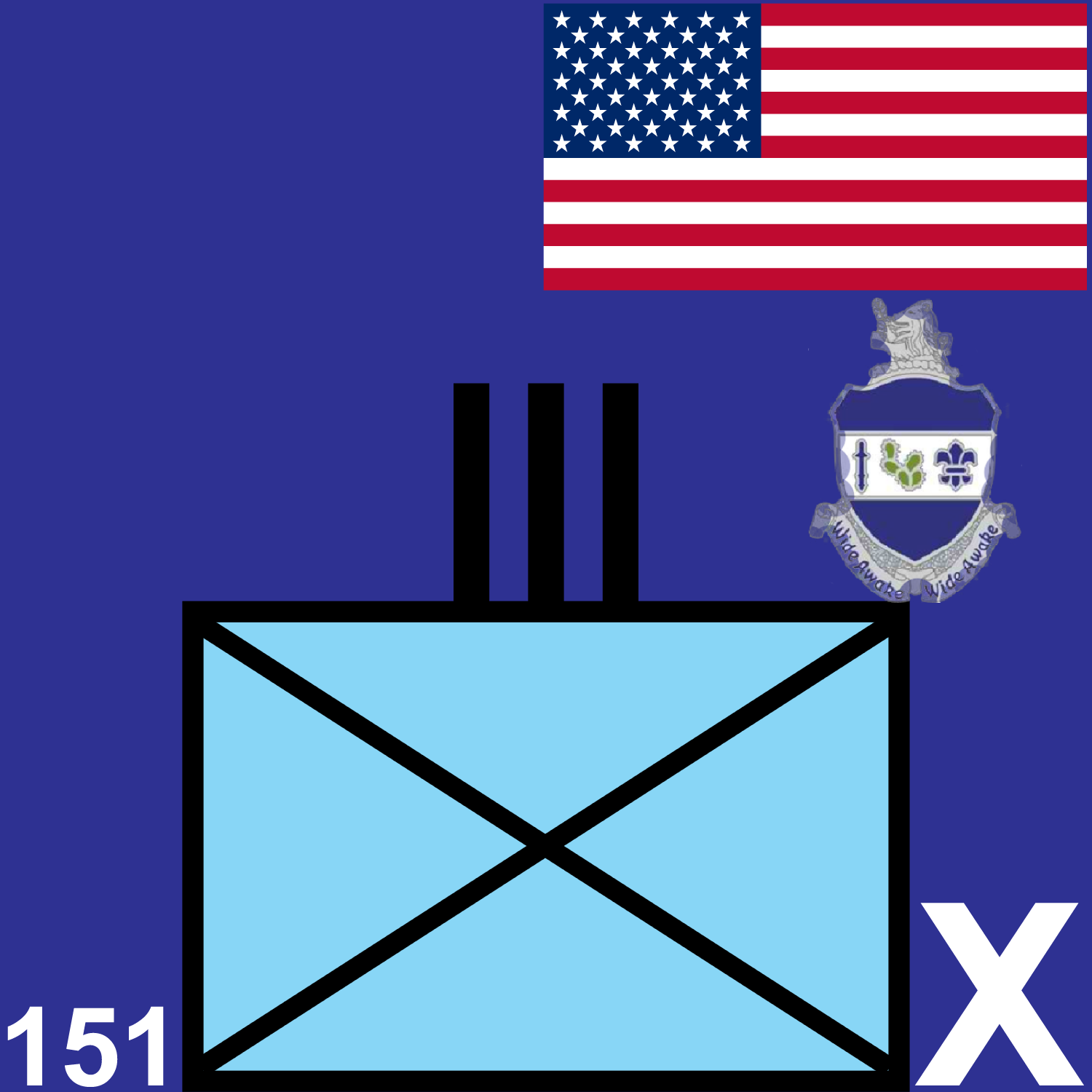151st Infantry Regiment unit graphic