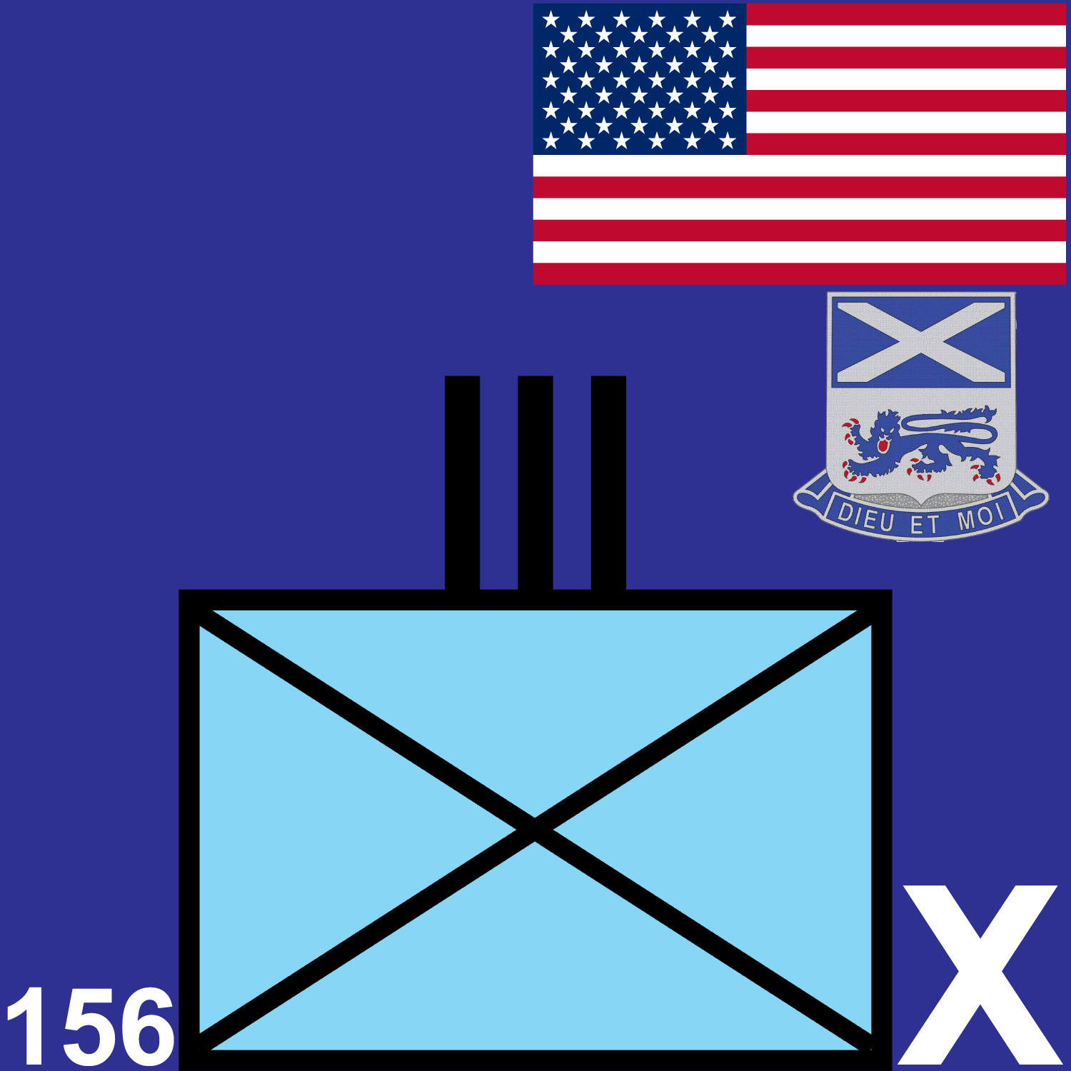 156th Infantry Regiment unit graphic