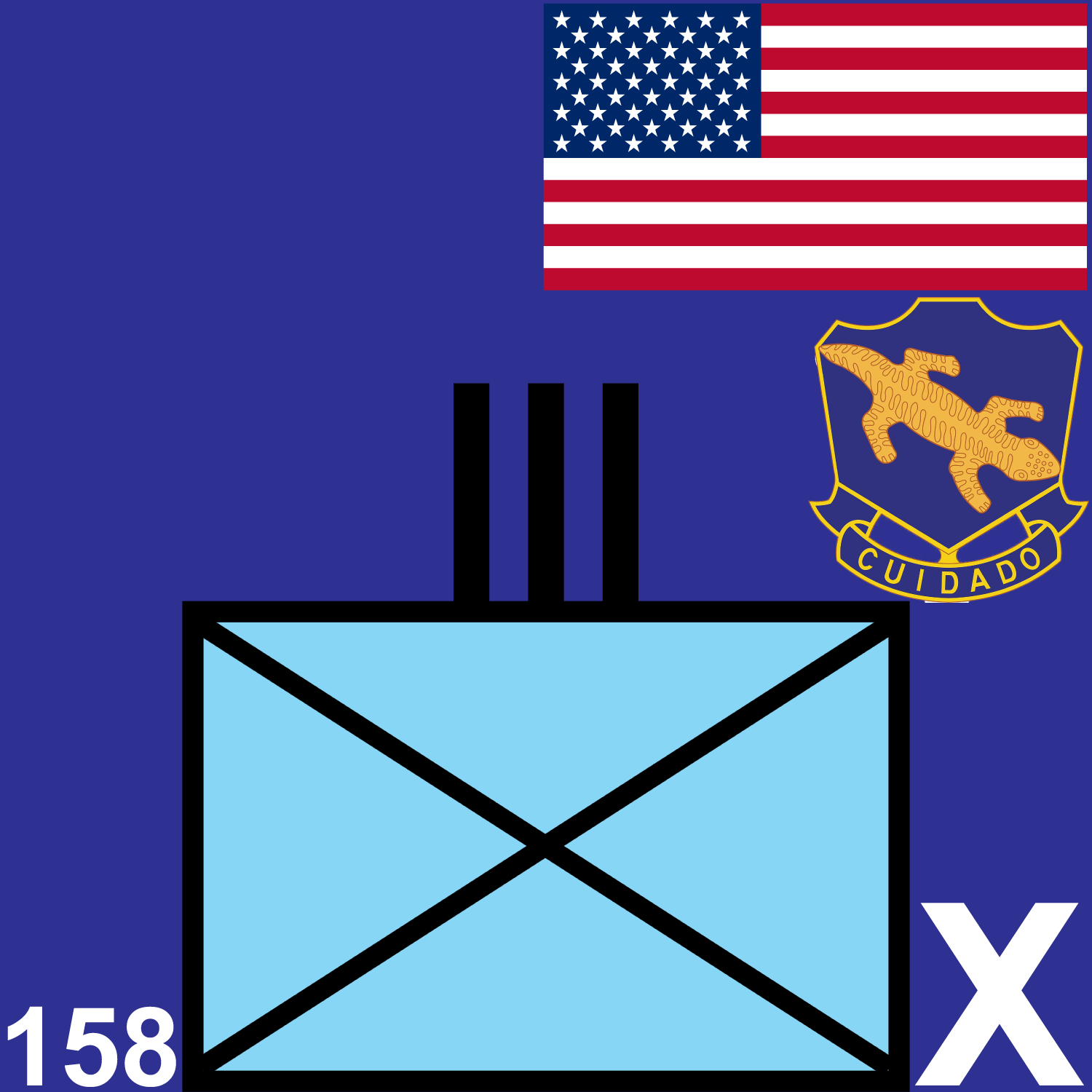 158th Infantry Regiment unit graphic