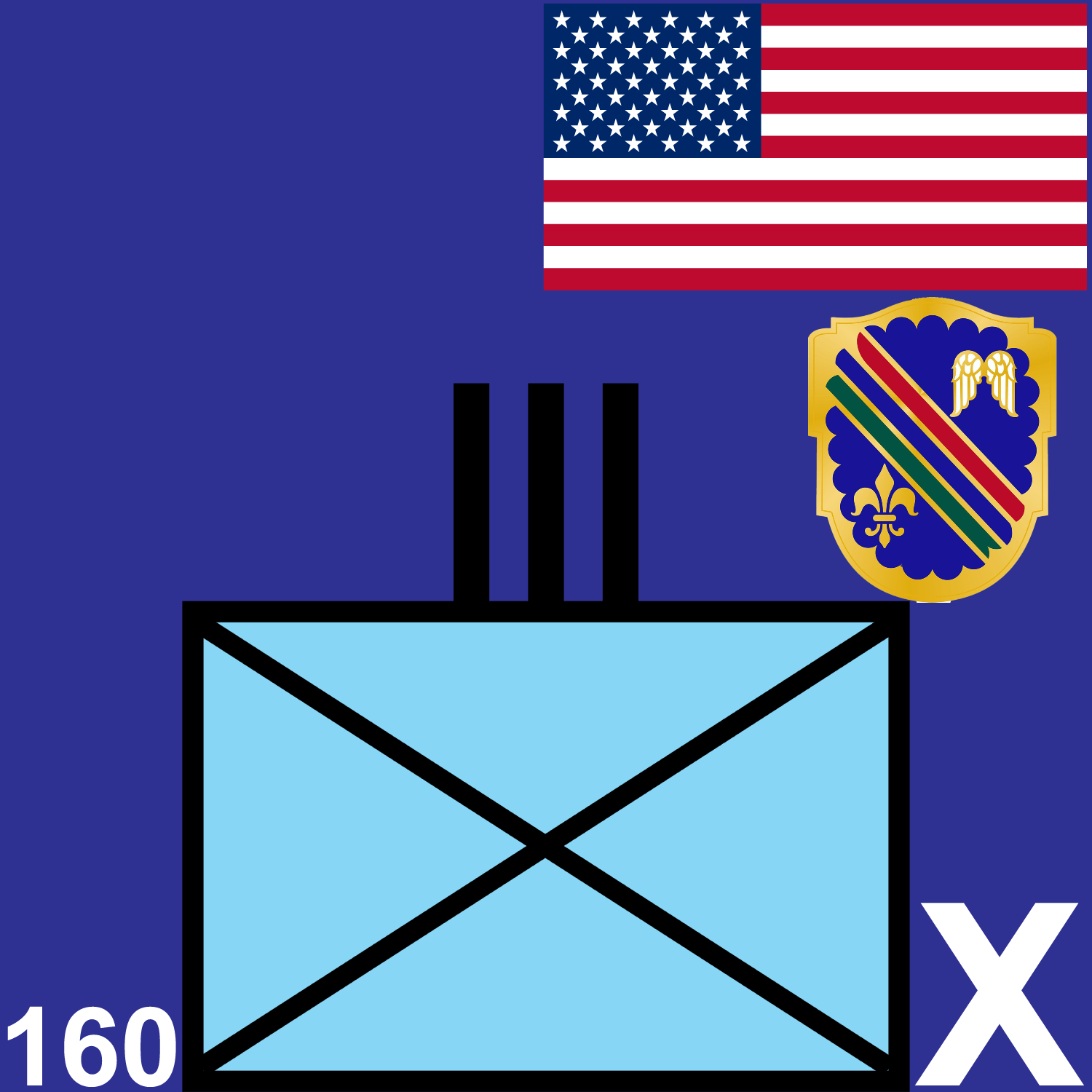 160th Infantry Regiment unit graphic
