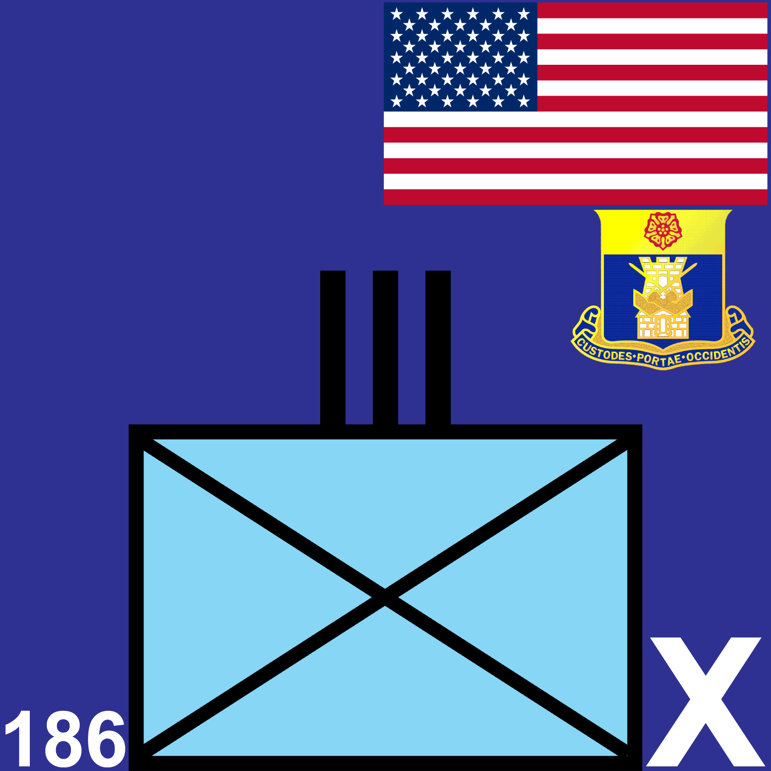 186th Infantry Regiment unit graphic