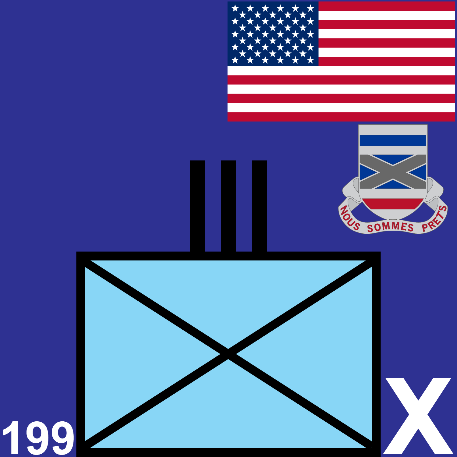 199th Infantry Regiment unit graphic
