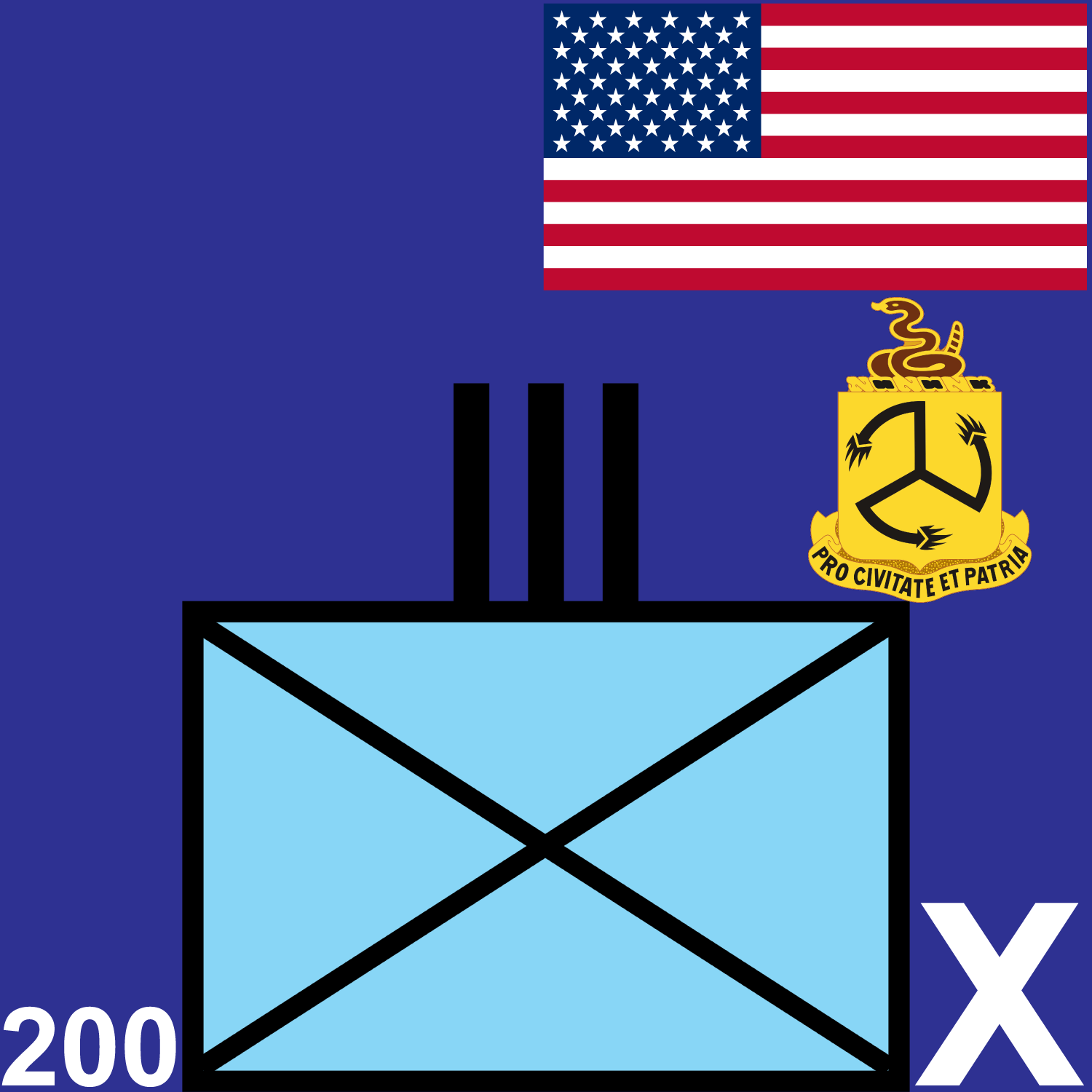 200th Infantry Regiment unit graphic