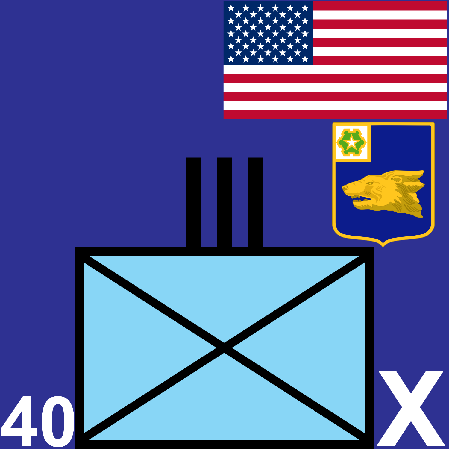 40th Infantry Regiment unit graphic