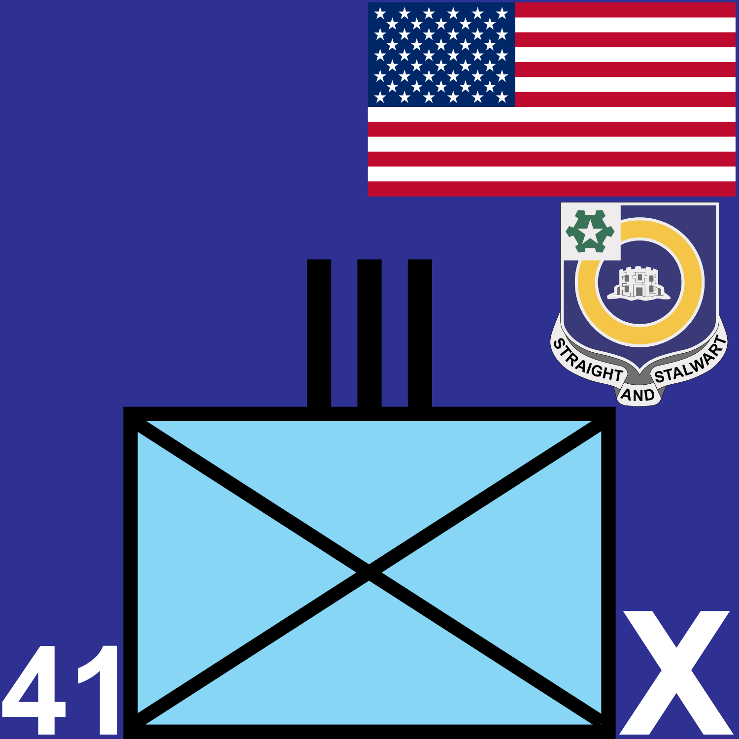 41st Infantry Regiment unit graphic