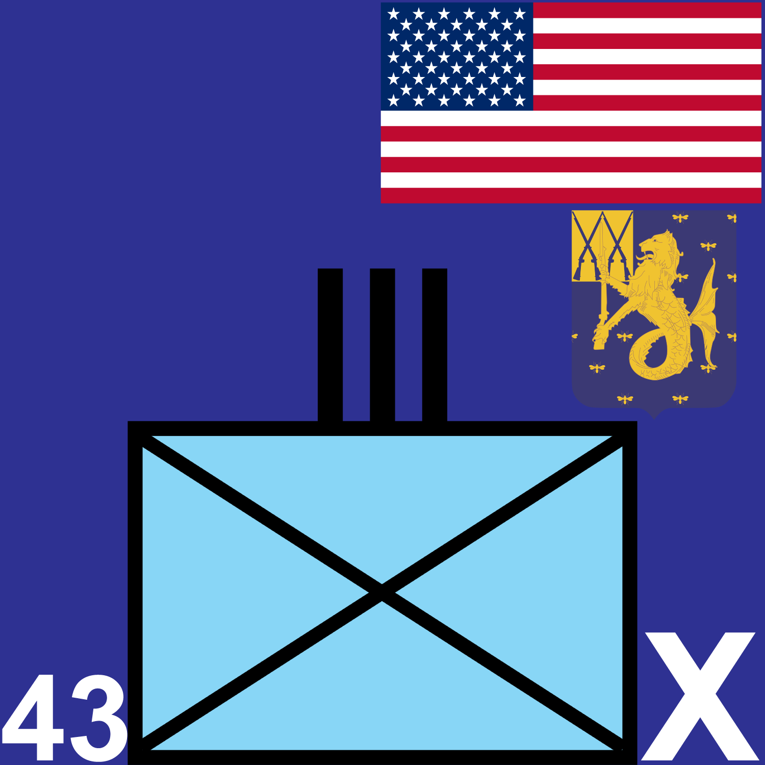 43d Infantry Regiment unit graphic