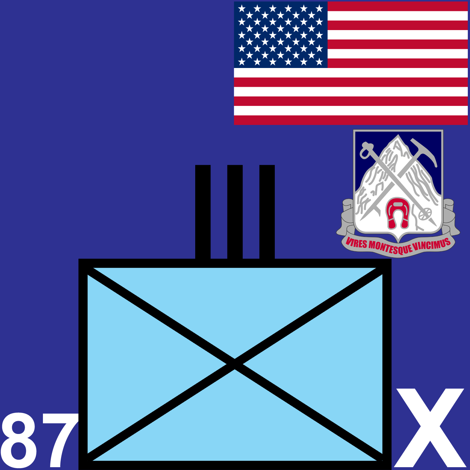 87th Infantry Regiment unit graphic
